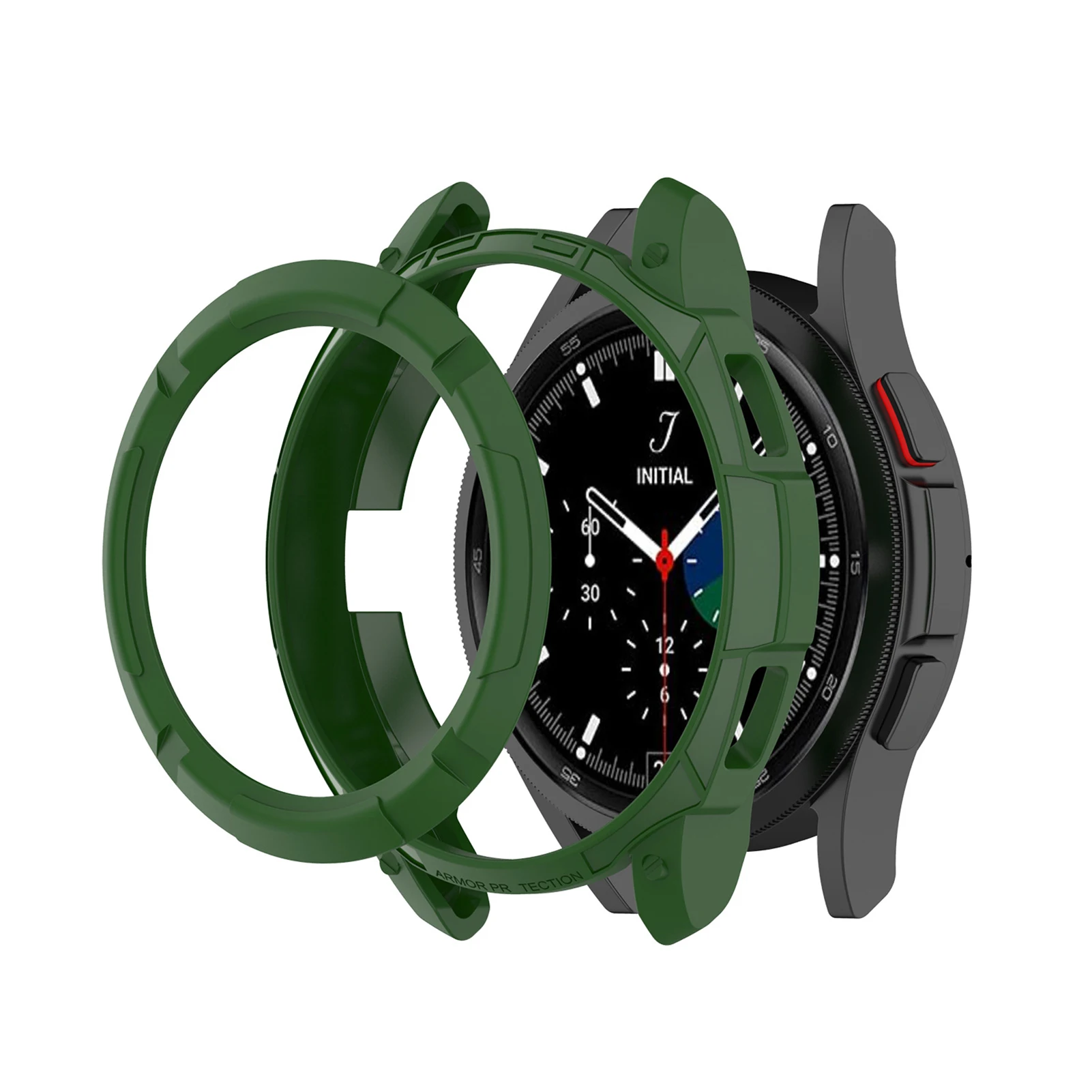 

Защитный чехол для Samsung Galaxy Watch 4 Classic 42 мм 46 мм, защитный чехол из ТПУ, бампер для Galaxy Watch 4 Classic