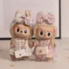 17cm Labubu Doll Clothes Advanced luxury design customization Heartbeat Macaron Labubu Doll Clothes Changing clothes Pendant set 4