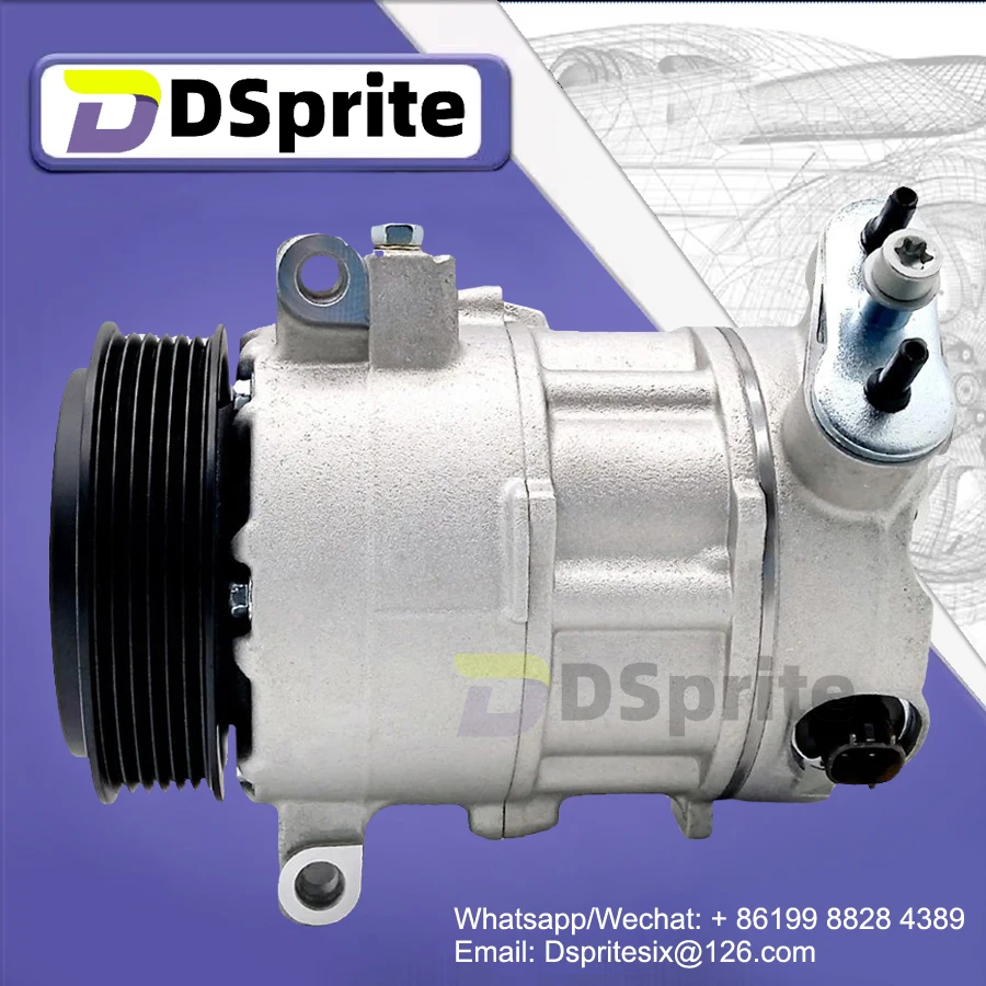 

New AC Compressor 447190-5693 4471905693 For Chevrolet Omega CD 2008-2009 3.6l V6 COMMODORE VE 92265301 92240524 92236235