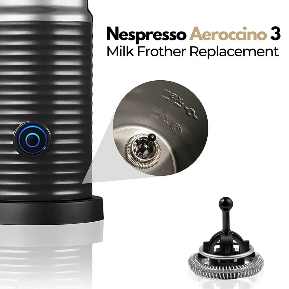 Milk Frother Replacement Parts for Nespresso Aeroccino 3 Aeroccino 4 Blender Coffee Maker Spare Parts Frother Accessories 1PC
