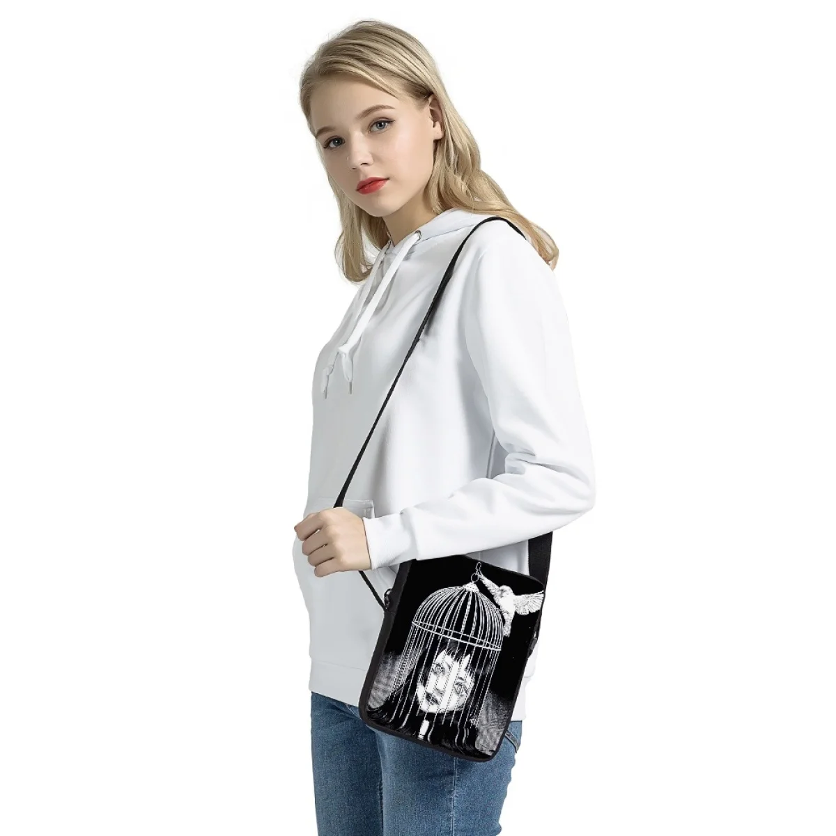 Kawakami Tomie Messenger Shoulder Bag - Aesthetic Shop