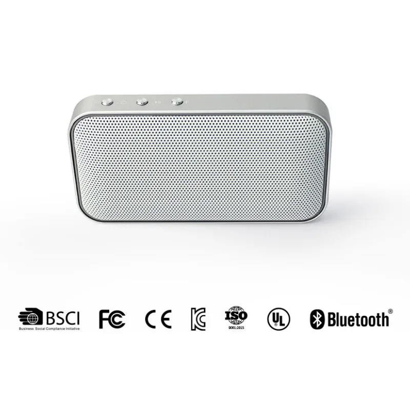 BT209 Wireless Outdoor Portable Ultra-thin Bluetooth Speaker Small Steel Cannon Electronic Gift Mini Pocket Stereo