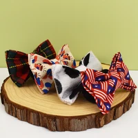 Cat Collar Bowknot Adjustable Safety Personalized pet collar Customized Name Soft 2