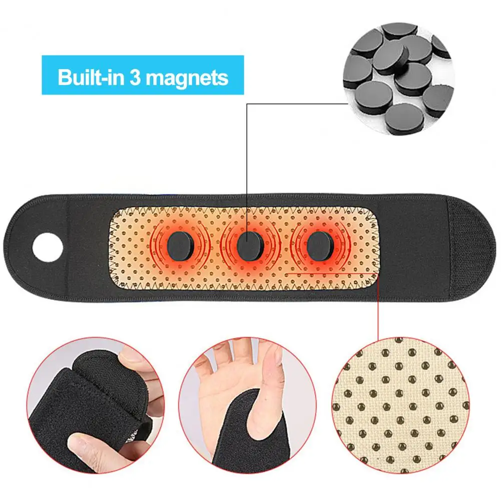 

Warm Wristband Adjustable Fastener Tape Carpal Tunnel Compression Wrist Support Left Right Hand Brace for Sports Guarding Wrists