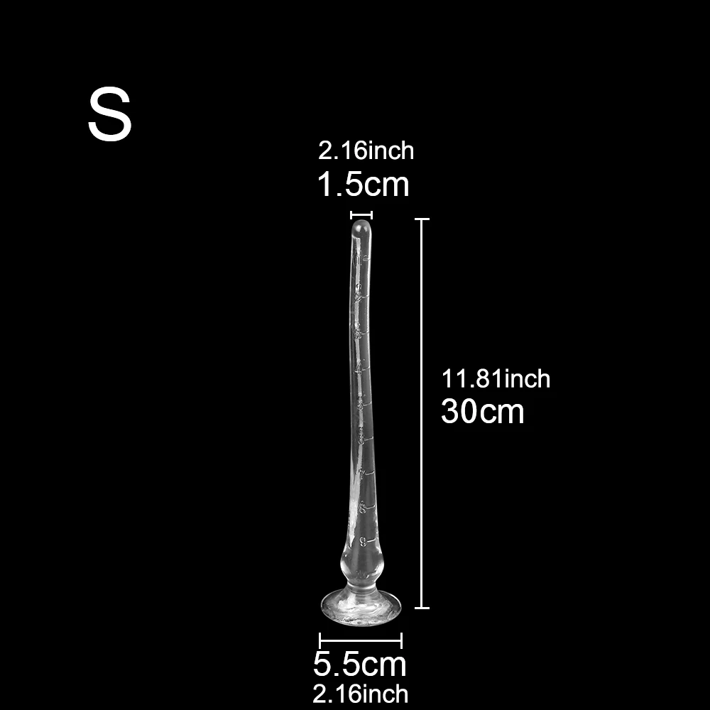 30-60 cm lang analplugg for kvinner l leker menn rumpedilatator slanke dildoer kvinnelig masturbator erotiske produkter sexpisker_voghion.com