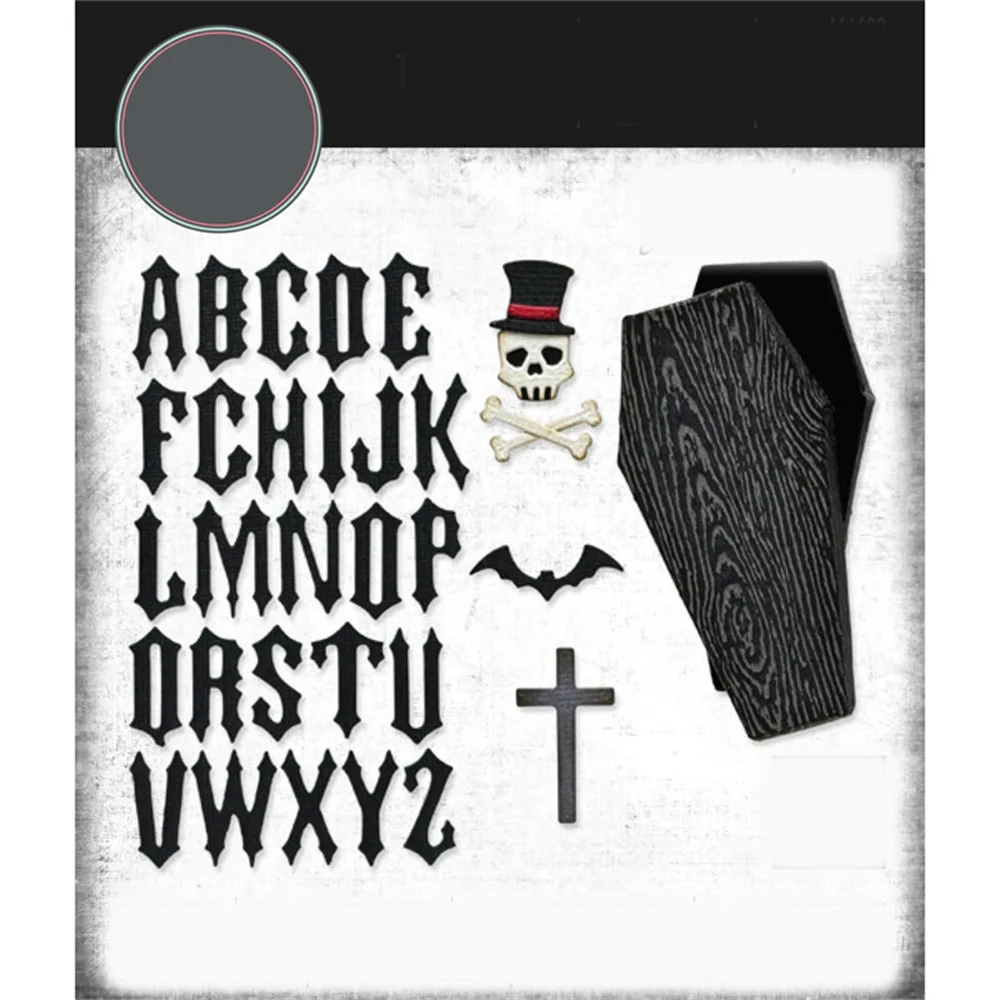 Metal Cutting Dies Halloween Metal Cutting Dies and Stamp Scrapbook Diary Decoration Stencil Embossing Template DIY Greeting Card Handmade