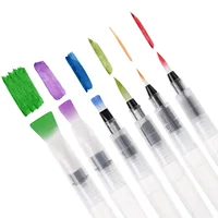 6pcs refillable watercolor pens, watercolor brushes for sketching, watercolor pens, anime comics 1