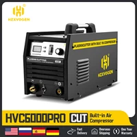 HZXVOGEN Cutter HVC6000Pro Inverter Welding Machine Built in Compressor With Air Pump Plasma 70% Duty For alloy,copper,aluminum 1