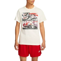 Nike officiel 2024 nouveaux hommes imprimé mode respirant col rond manches courtes FD1336-110 5