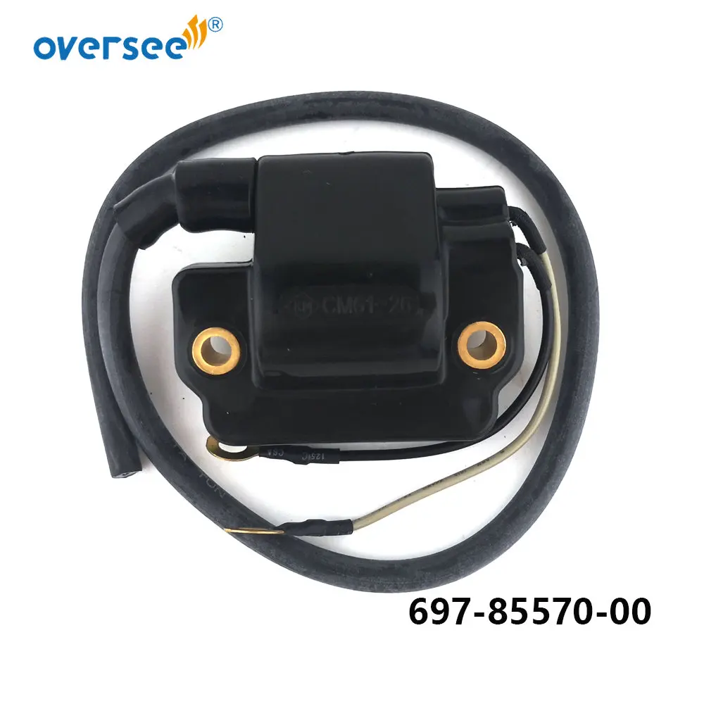 69785570 Ignition Coil For Yamaha Outboard Motor Parts 2T 48HP 55HP