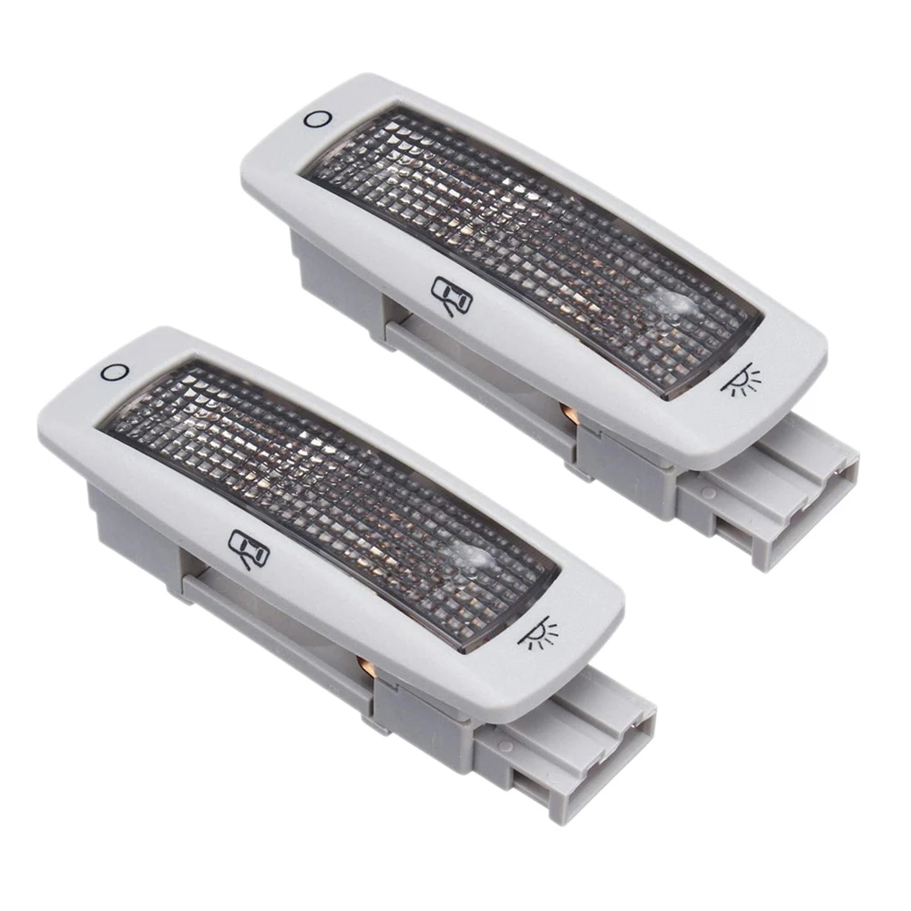 Luz de lectura trasera interior para coche, lámpara de techo con mapa para Golf, Passat, Tiguan, Skoda, Fabia, Superb, Seat Leon, 3B0947291