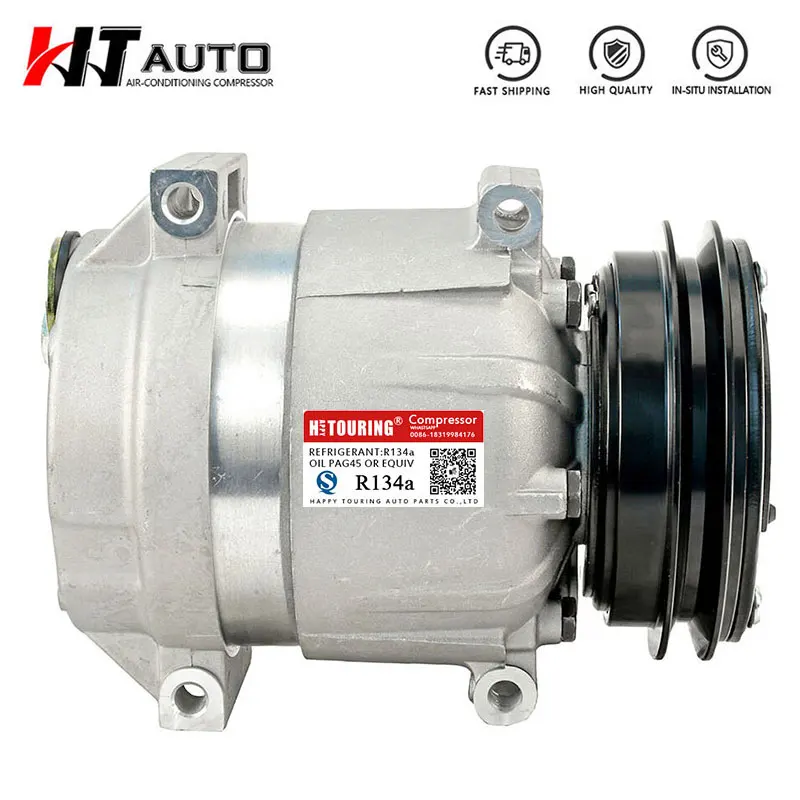 

V5 AC Air Conditioning Compressor 24V for XCMG EXCAVATOR XE215C XCMG XE150 XE200 XE215 XE37 819909396 A5W00258A A5W00258C
