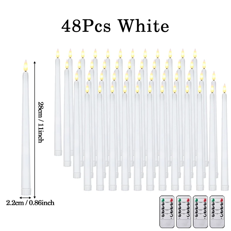 White 48Pcs