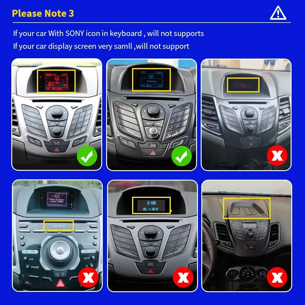 Radio con GPS para coche, reproductor Multimedia con Android 13, Dvd, estéreo, NO 2DIN, Carplay, BT, para Ford Fiesta Mk7 2009-2016, CPU 7862