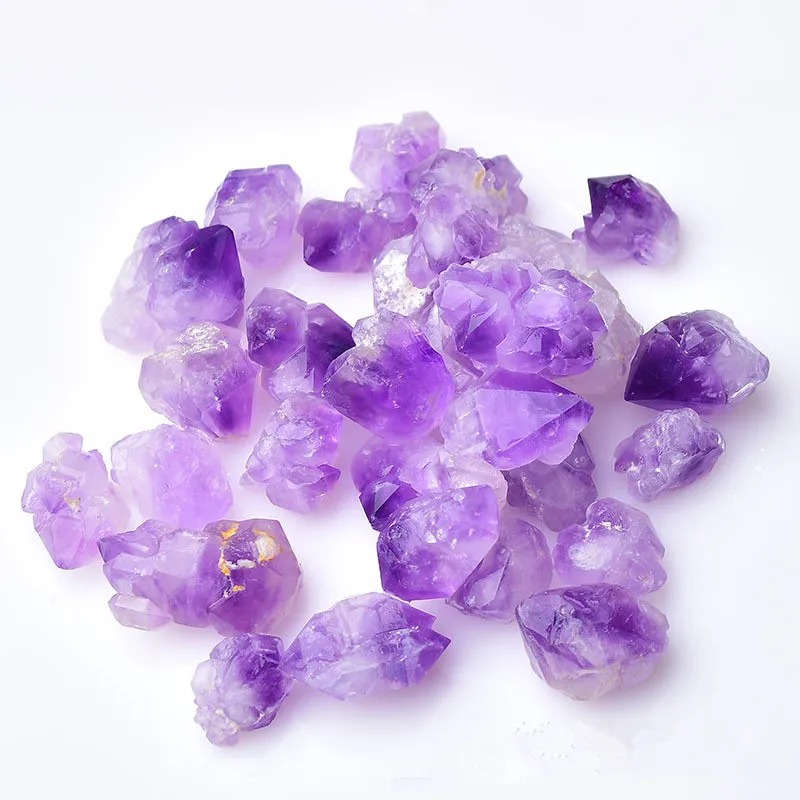 

Natural Amethyst Raw Quartz Cluster Healing Reiki Stone Crystal Specimen Home Decor Raw Crystals Minerales