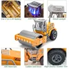 Rc Car Toys Truck 1:30 Wheel Shovel Loader 6CH 4WD Metal Remote Control Bulldozer Construction Vehicles For Boys Hobby Toy Gifts 5