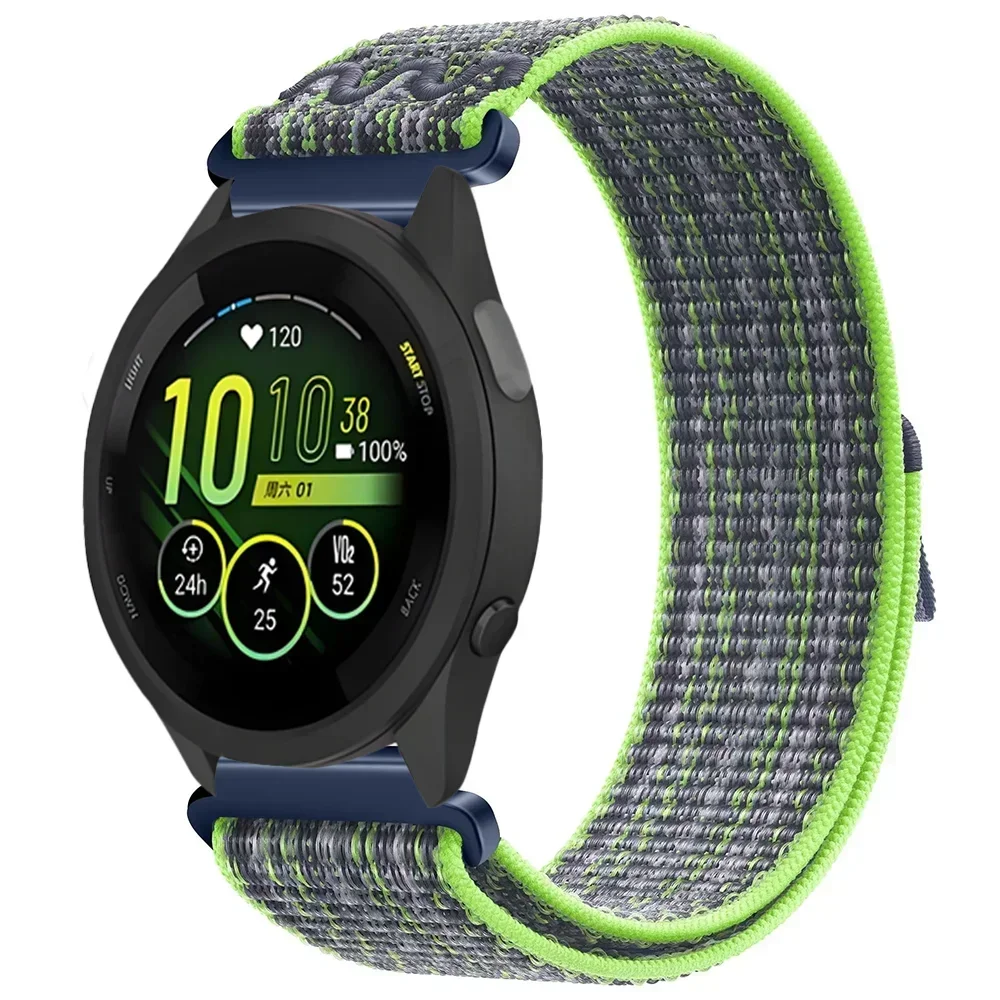 Stylish Nylon Loop Strap - Breathable Fabric Bracelet in Multiple Sizes
