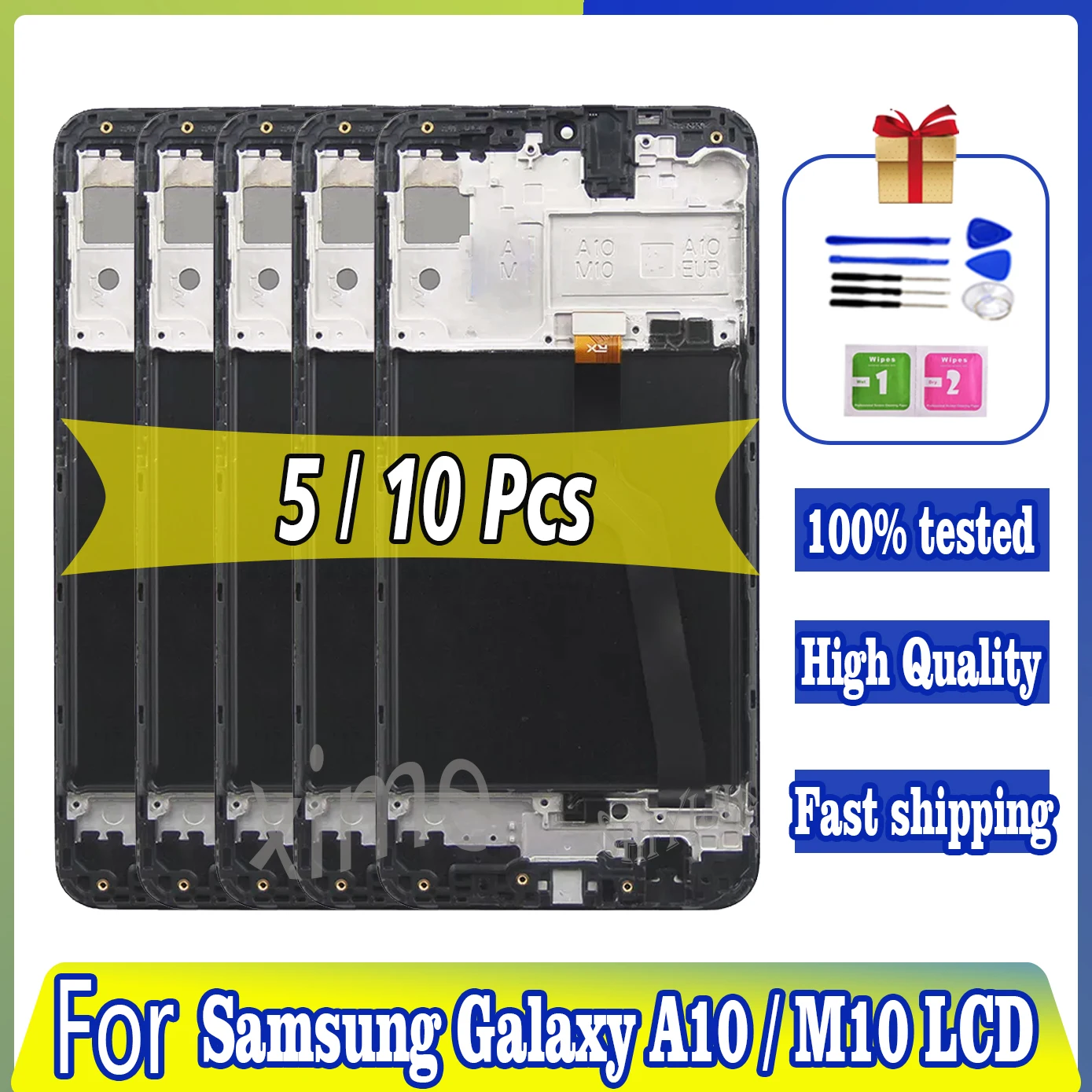

5/10PCS Original Display For Samsung Galaxy A10 A105/DS A105F A105FD A105M Lcd Display Digitizer Touch Screen 100% Tested