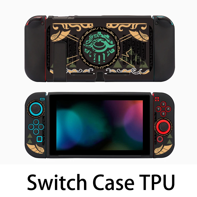Zelda Tears of the Kingdom Protective Game Case with Keycap and Storage