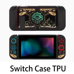 Zelda Tears of the Kingdom Protective Game Case with Keycap and Storage (Switch Case E)