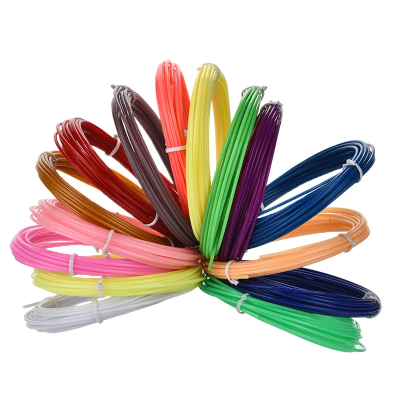 PLA 3D Printing Pen Consumables 36M 50M 100M 200M Diameter 1.75mm For 3D Printing Pen
