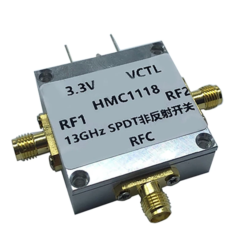 

Broadband HMC1118 Non-Reflective Single Pole Double Throw (SPDT) Switch 13Ghz