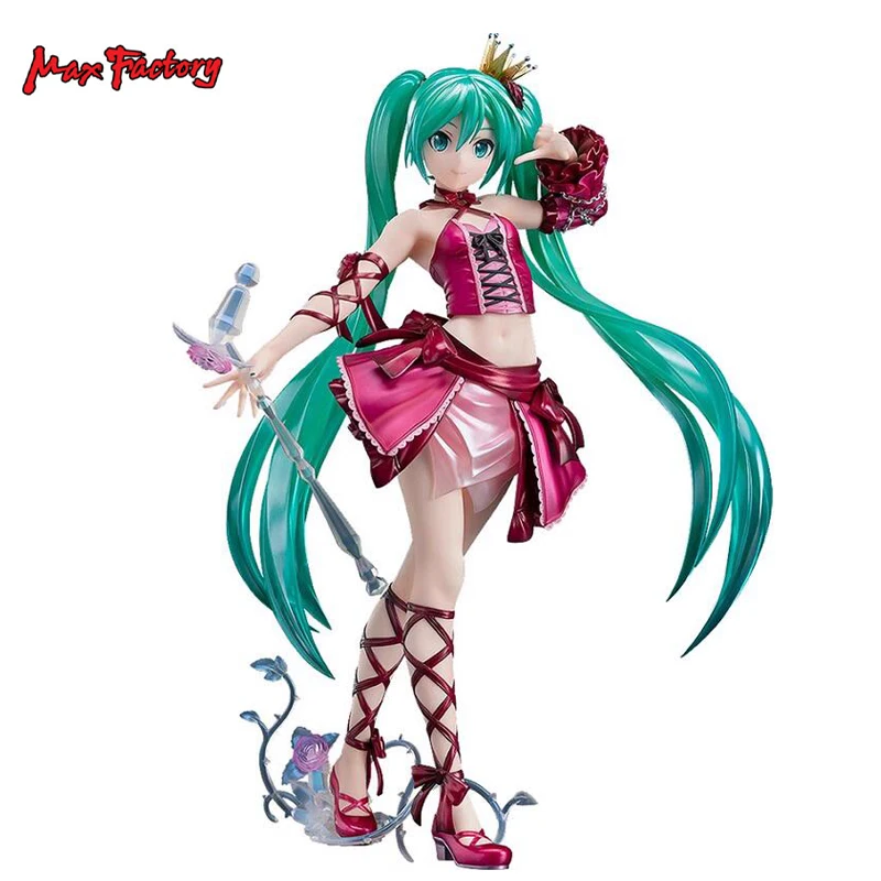 Max Factory Megurine Vivian Hatsune Miku Project Diva- F 2Nd Hatsune Miku Vintage Dress Ver Action Figure Anime Model Toys Gift