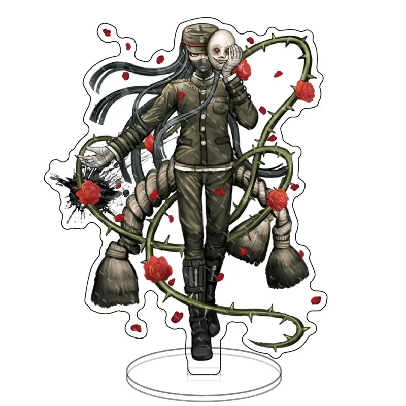 애니메이션 피규어 Dangan Ronpa Danganronpa V3 입상 Trigger Happy Havoc 아크릴 스탠드 모델 플레이트 데스크 장식 스탠딩 사인 선물