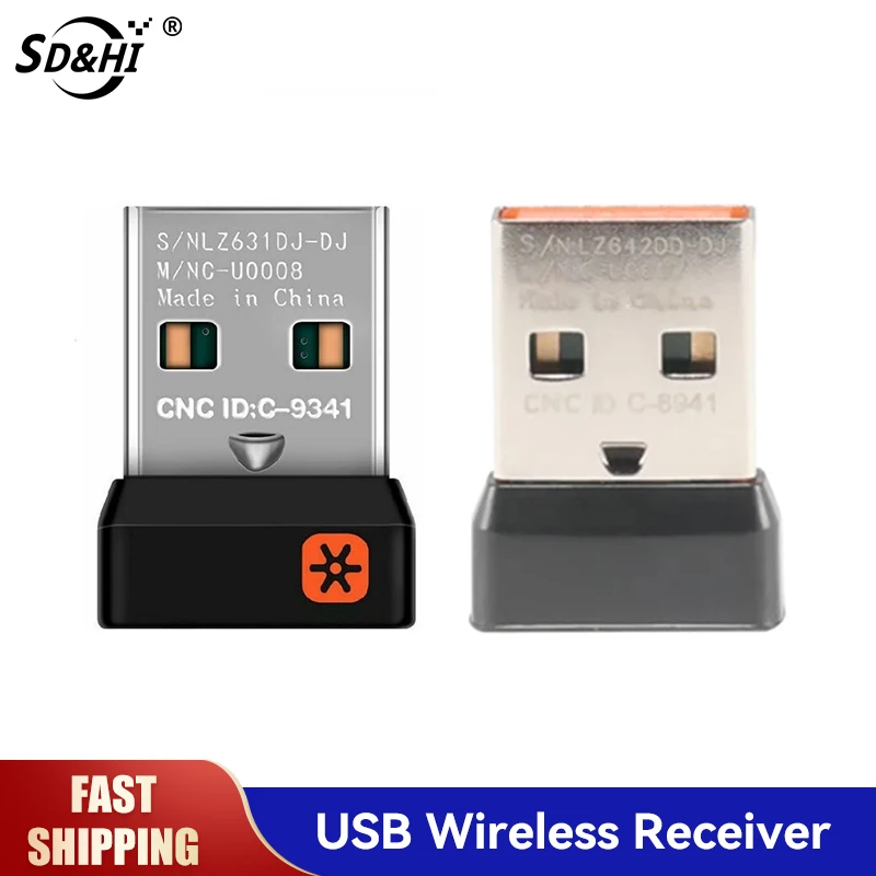 Pair logitech unifying receiver multiple devices 1pc wireless dongle