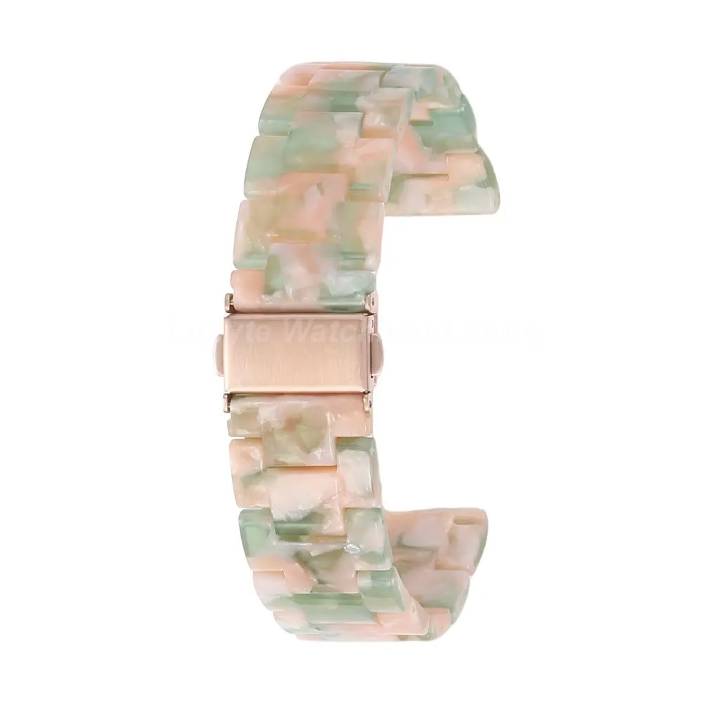 Colorful Resin Watch Band Strap for Smart and Traditional Watches