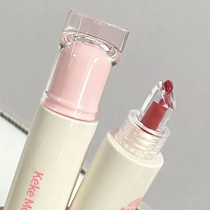 Lip Essence Jelly Water Lip Gloss Clear Light Hydrating Lip Tint Mirror Glossy Lip Glaze Tube Moist Lip Stick Lip Care Cosmetics 5