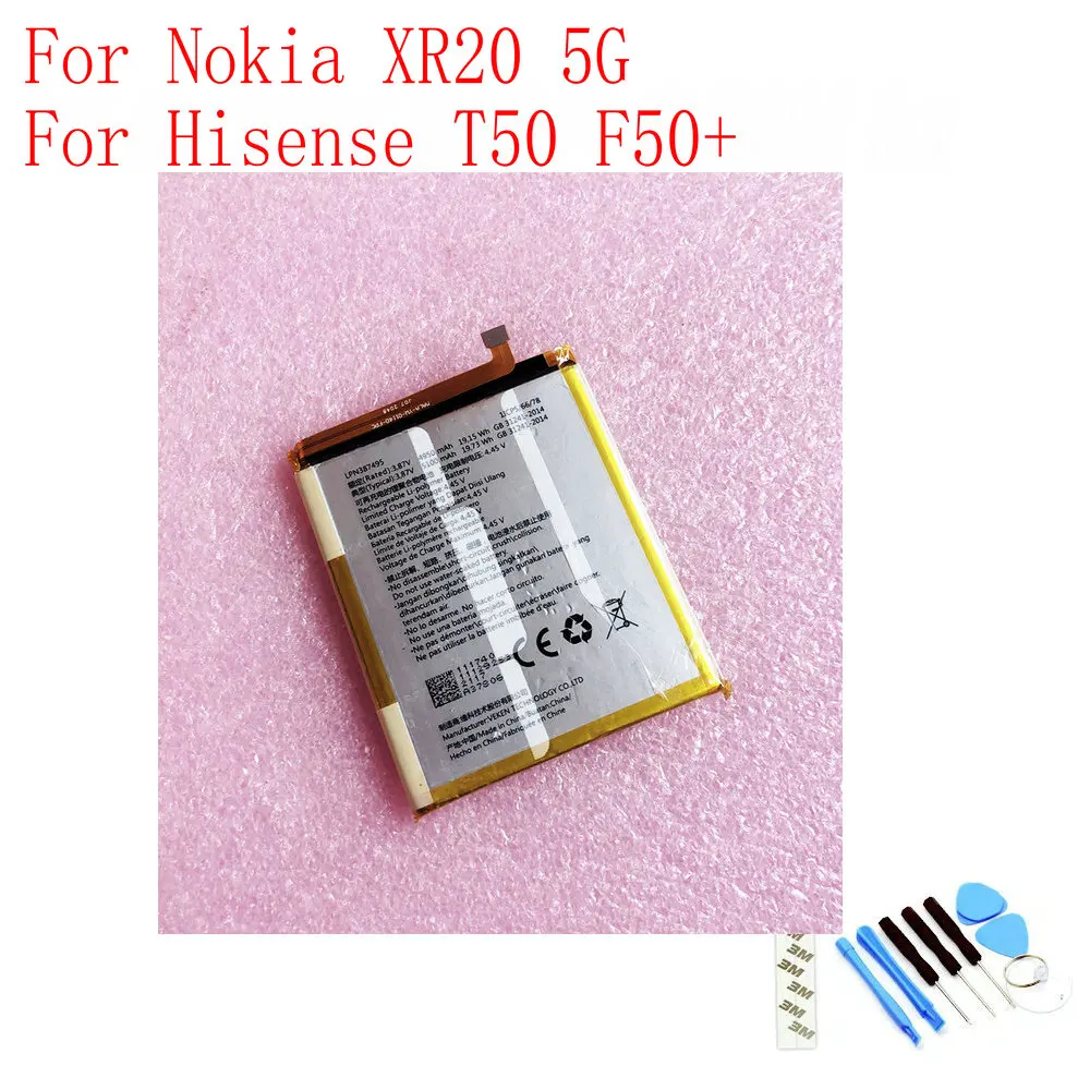 Original 5100mAh LPN387495 Battery For Nokia XR20 / XR20 5G For Hisense