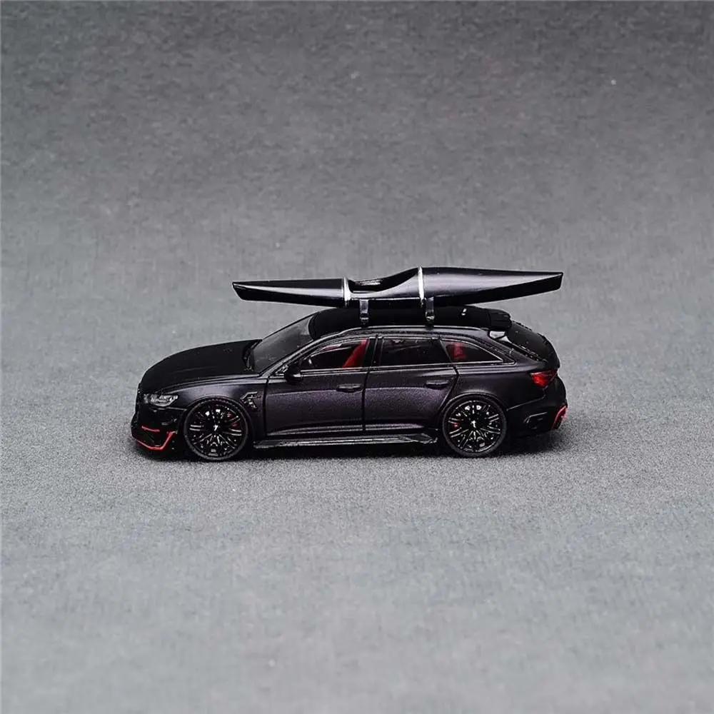 1:64 Scale Model Car Roof Toys Travel Off-road Series Display Toys 1/64 Car Roof Accessories Bicycle Kayak Plastic