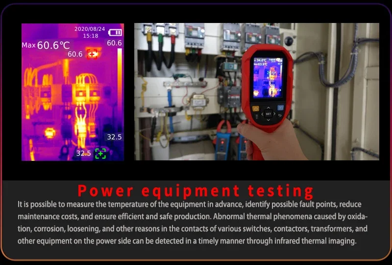 SNDWAY SW-8120S SW-256A Thermal Camera Infrared Image Camera Handheld Thermal Im