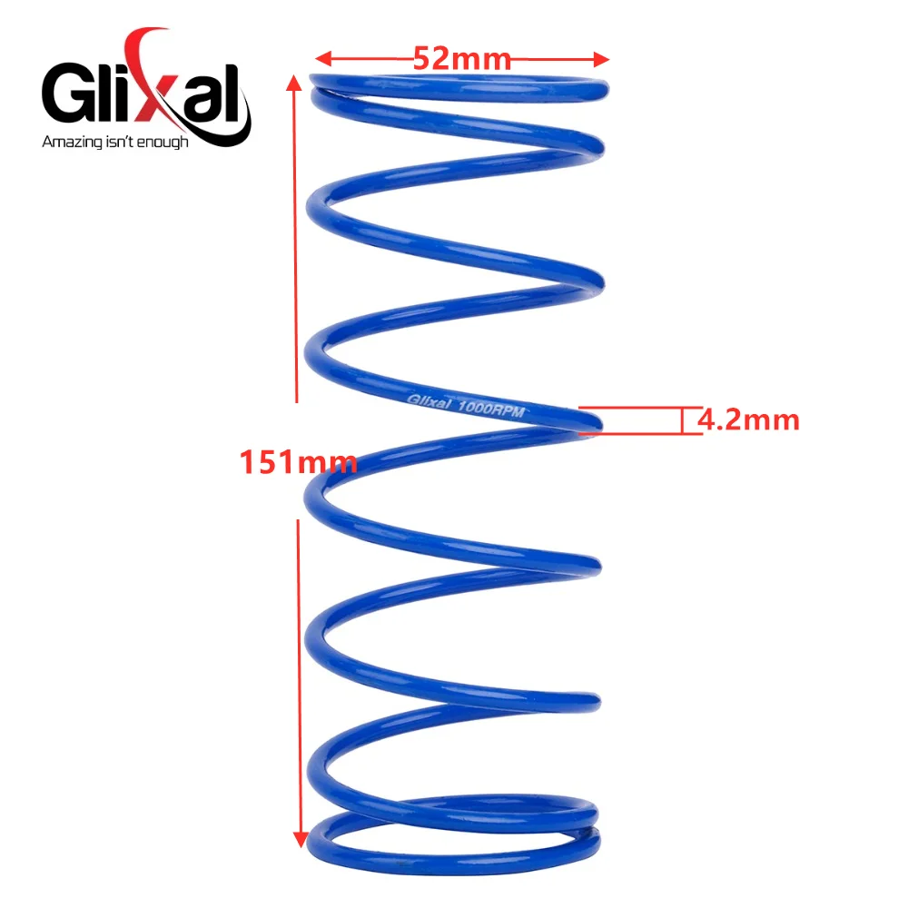 Высокопроизводительный гоночный скутер Glixal, пружинные пружины сцепления GY6 125cc 150cc 157QMJ 152QMI двигатель (1000 обмин. Синий) (art.: 7a5aa73f6) - 7a5aa73f6