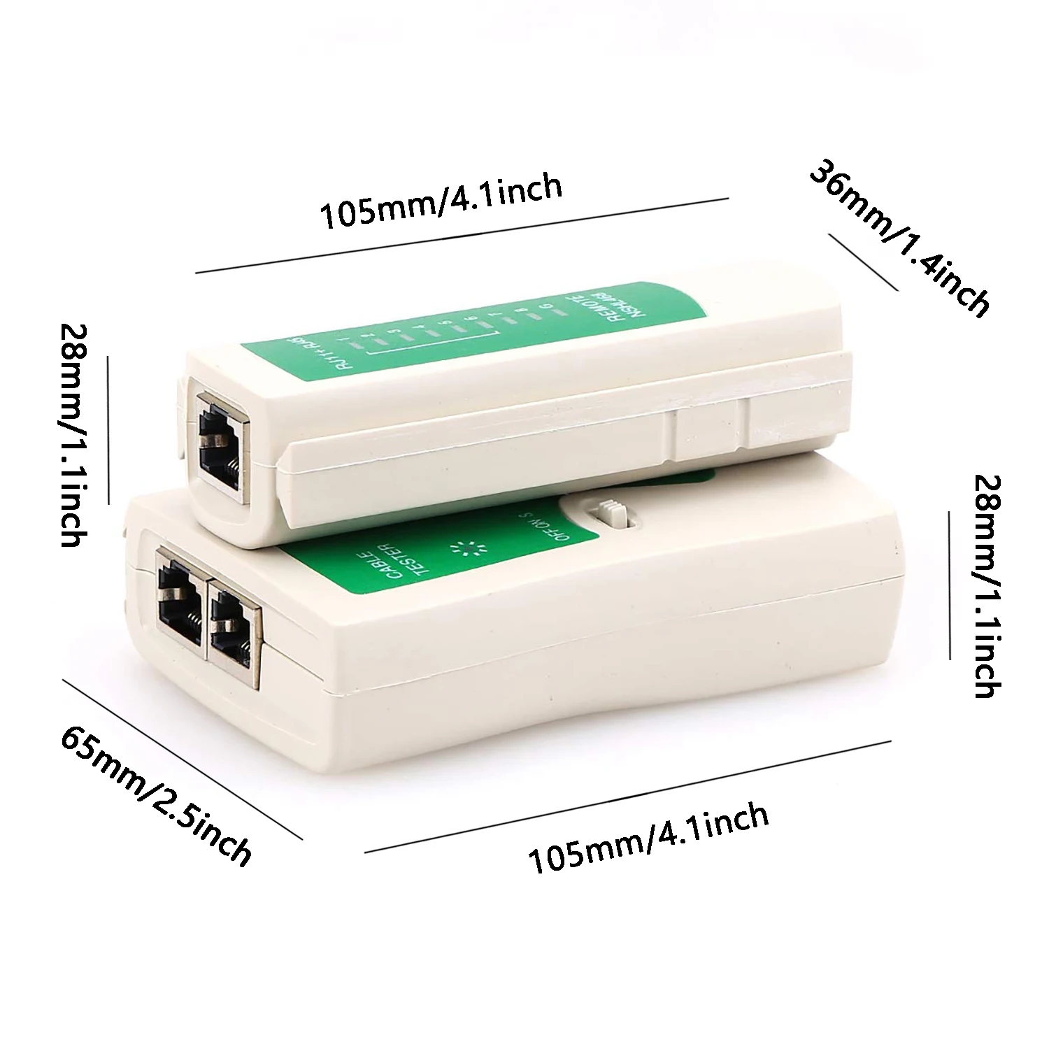 Network Ethernet Cable Tester for LAN RJ45 Cat5 Cat5e Cat6 Cat6a Cat7 UTP/Shield