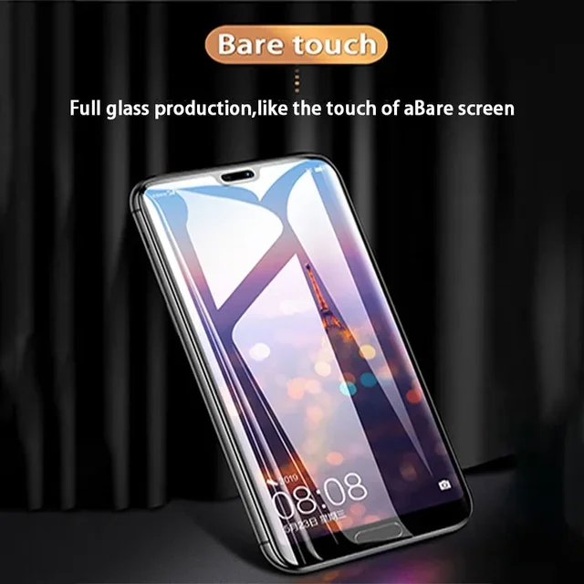 Protecteur d'écran pour Huawei, 2 pièces, couverture complète en verre trempé pour modèles P30, P40, P20 Lite Pro, Mate 20, 10, 9 Lite, P30 Pro 2