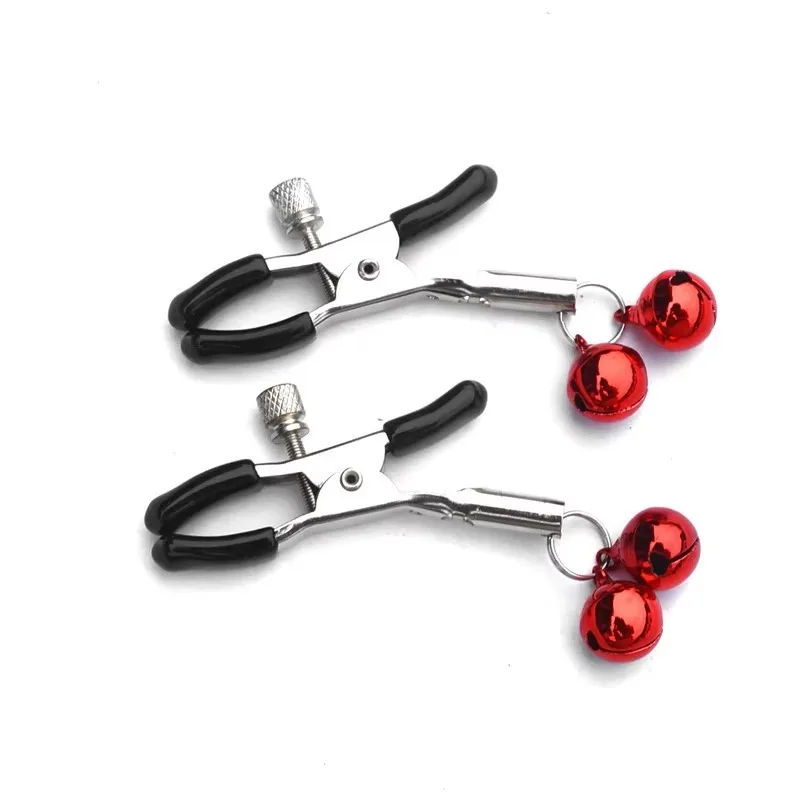 Bdsm Bondage Sex Toys of Couples Women Adjustable Nipple Breast Clamps with Bell Adults Masturbation Sexy Products Adult Toys
