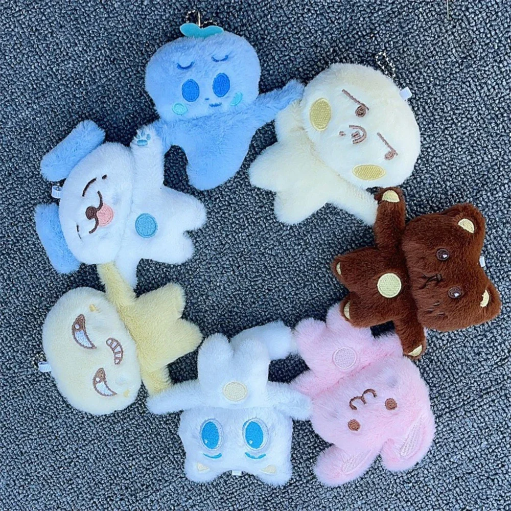 

Kpop Dream Doll Keychain 10CM Jisung Jeno Cartoon Cute Plush Pendant Bag Accessories Key Ring Chenle Mark For Fans Gift