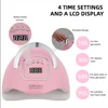 280W UV LED Nail Dryer Professional Gel Polish Drying Lamp with 4 Timer Settings for Fast Curing Gel Nails at Home Salon Use 5