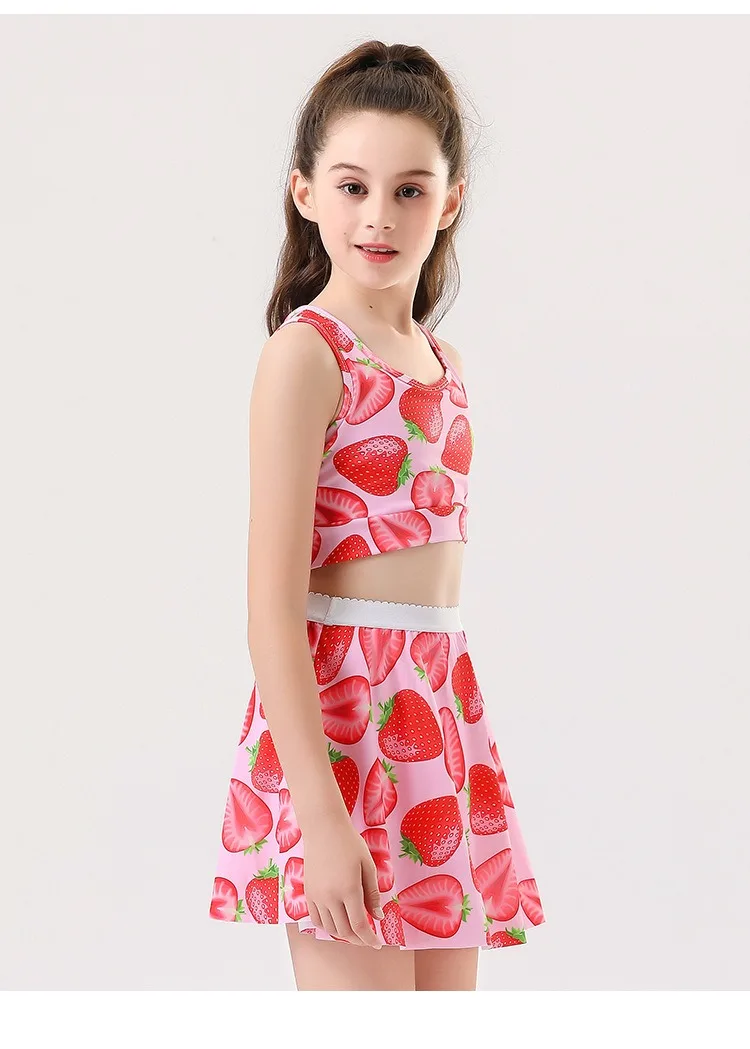 Girls Tennis Skirts Set with Sleeveless Tank Top and Skorts 23 S30731e0b1b4049ab89f817ff7d9a91c2q