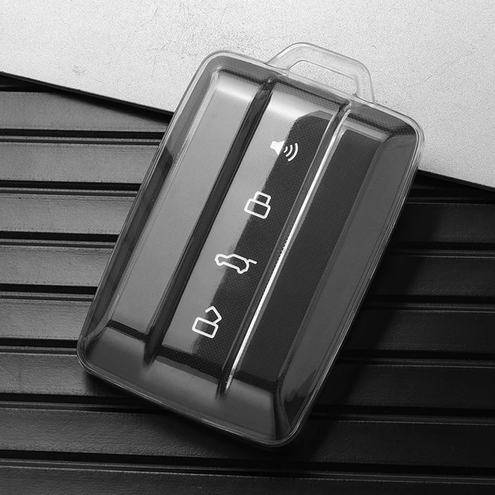 Premium Soft TPU Car Remote Key Fob Case Cover Protector - Durable Car Accessory