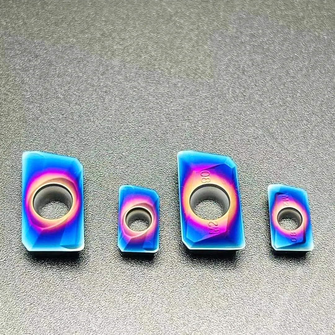 Carbide Insert APMT APKT APMT1135 APMT1604 PDER M2 H2 XM Turning Insert CNC 300R 400R High Hardness Colored Milling Inserts