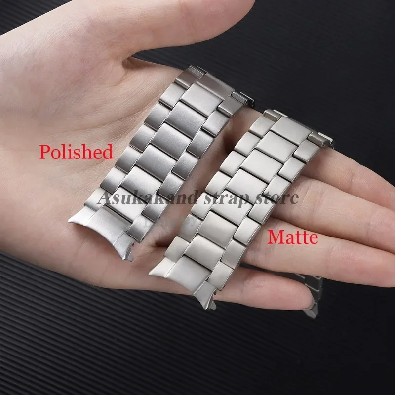 Premium Titanium Metal Watch Strap - Sleek and Durable Design Bracelet