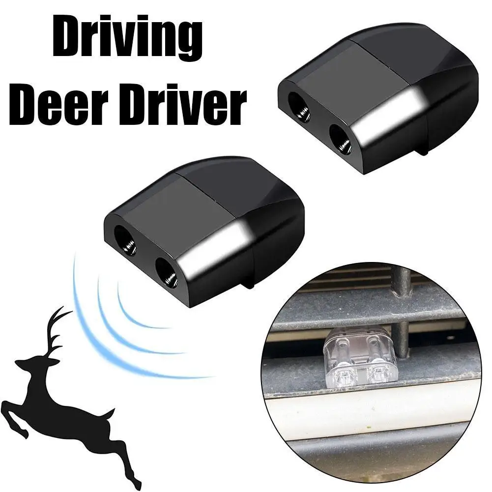 Ultrasonic Wildlife Alert and Safety Sound Alarm for Vehicles - Animal Repeller