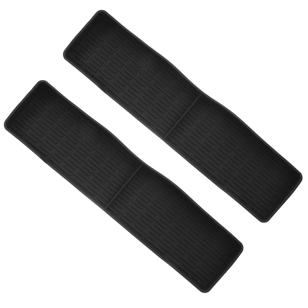 

2 Pcs Oven Rack Storage Stovetop Shelf Magnetic Spice Kitchen Holder Silica Gel