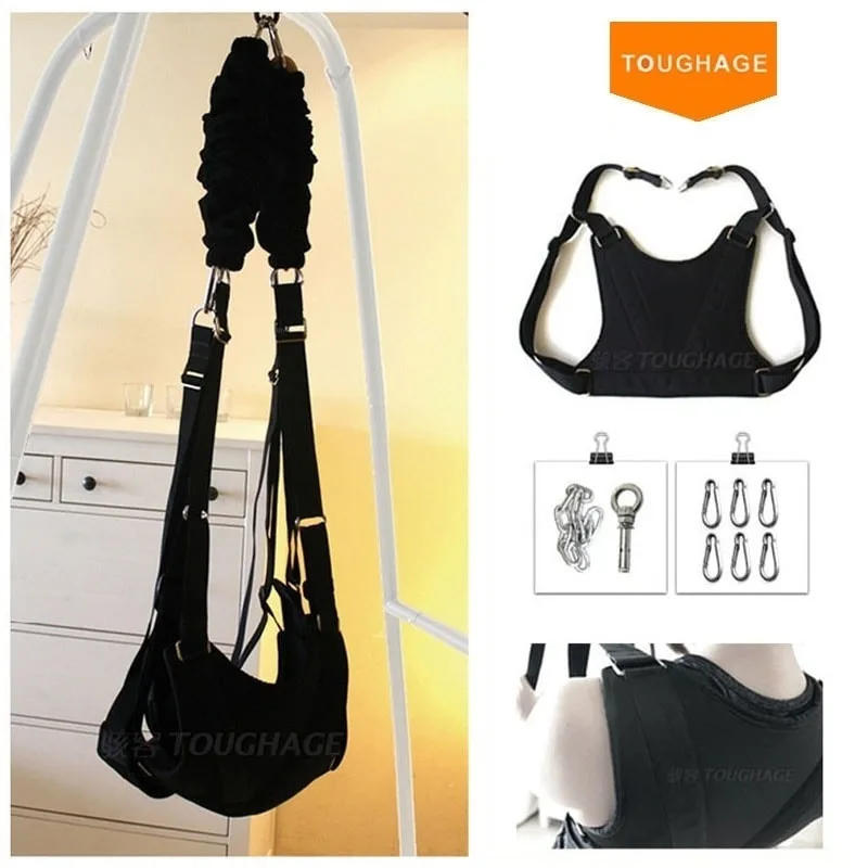 Toughage Sexual Balance Love Swing Elasticity Frame Weightless Trapeze Chair Adult Sex Toys For Couples Sexy Furnitures Sexshop