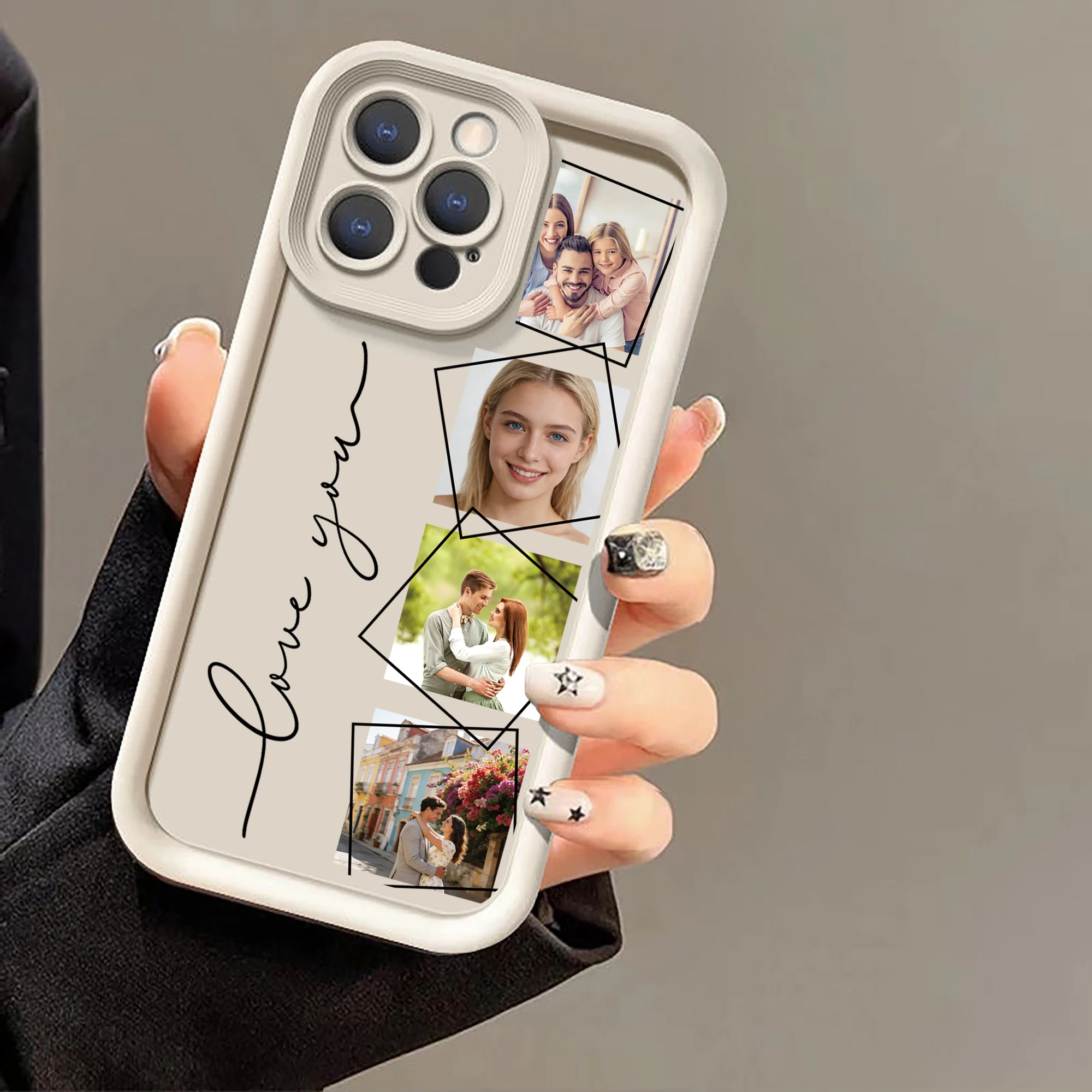 Personalized Custom Multiple Photo Phone Case for iPhone 17 16 thumbnail 8