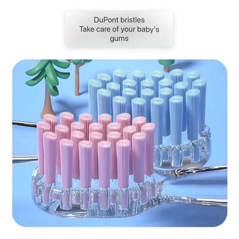 Revyline RL025/LANBEIBEI LB-L01 전동 칫솔 선물 액세서리 노즐 강모 용 어린이 교체 칫솔 헤드