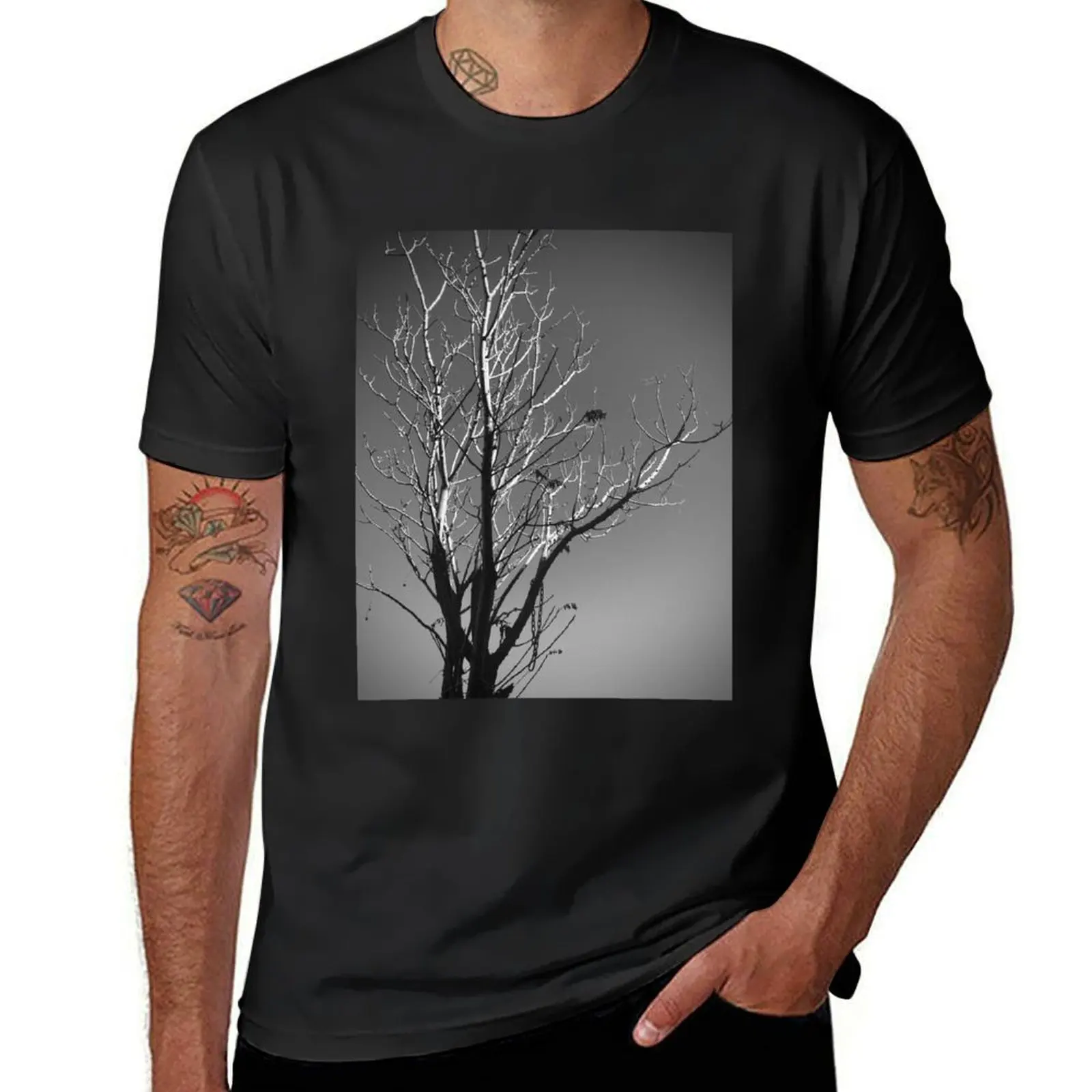

tree T-Shirt cute tops summer clothes vintage clothes shirts graphic tees heavyweight t shirts for men